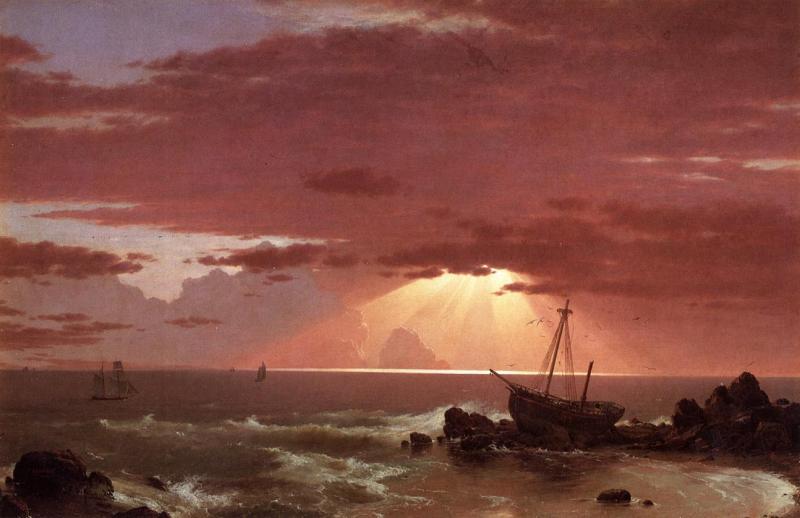 Frederic Edwin Church The Wreck oil painting image